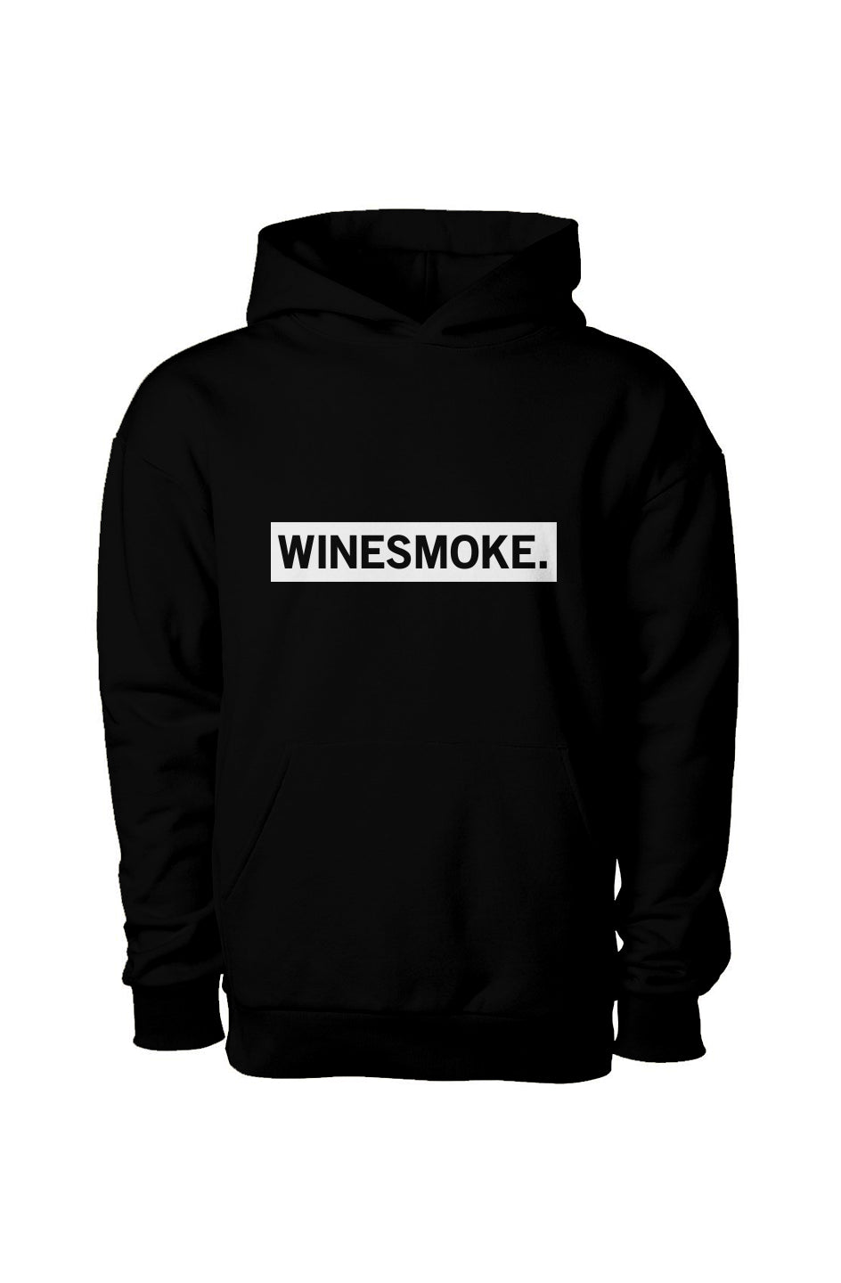 WINESMOKE Hooded Sweatshirt - Black