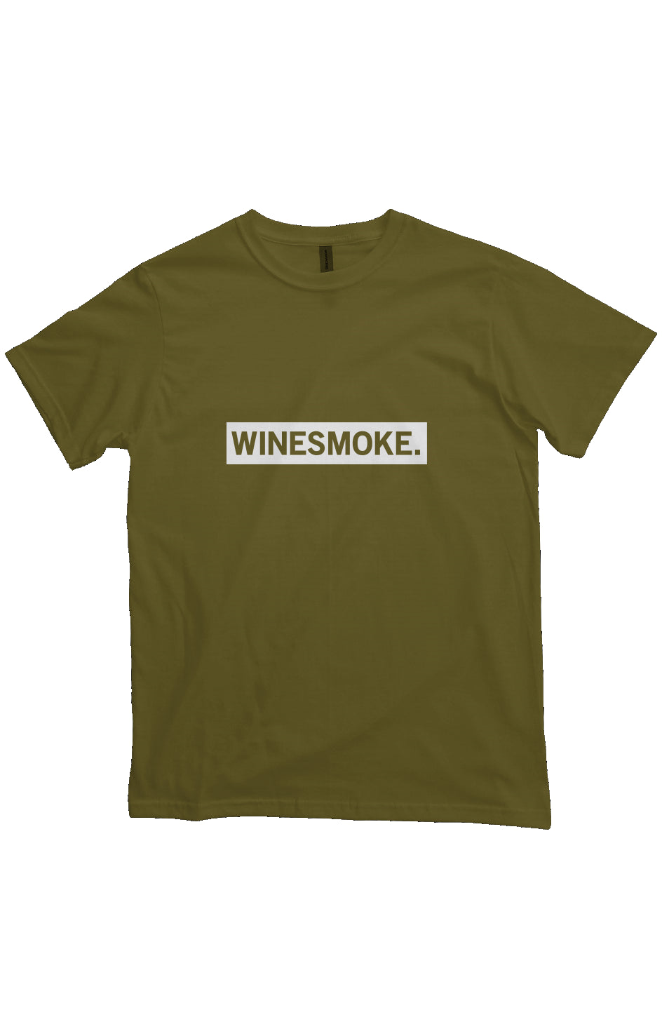 WINESMOKE Heavyweight T Shirt - Olive