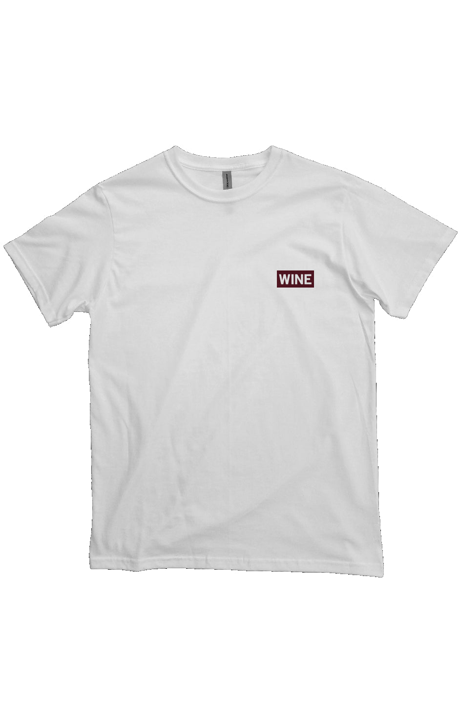 WINE Heavyweight T Shirt - White