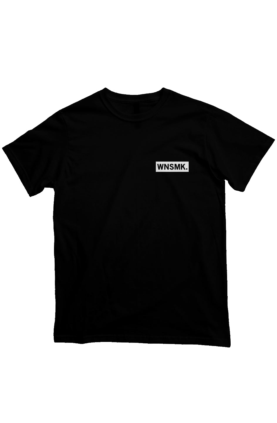 WNSMK. Heavyweight T Shirt - Black